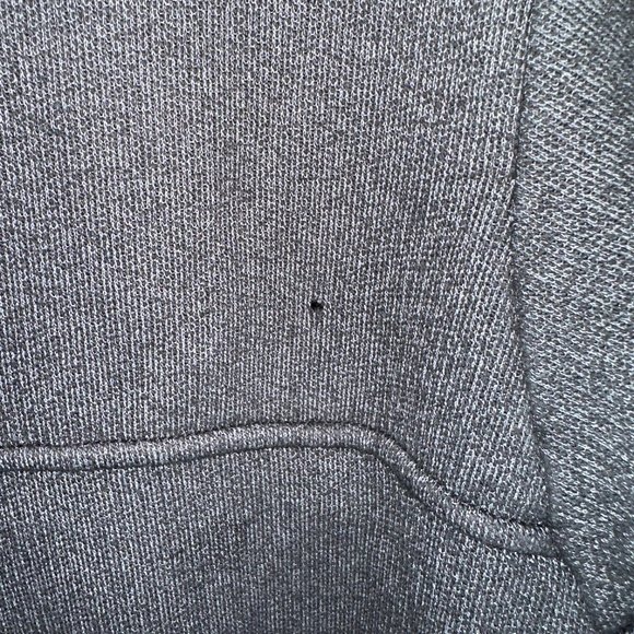 Men's Columbia Quarter‎ Zip Mock Neck Sweater Grey Size Large - Picture 8 of 9